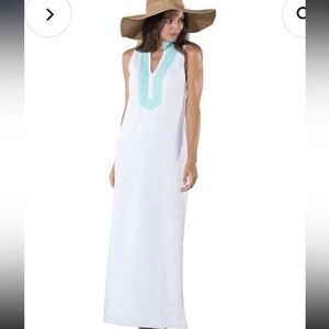 French Terry Maxi Tunic Dress by Sail to Sable Size M